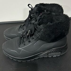 Sketchers Women's Black Winter Boots